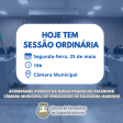 Notьcia: Hoje tem Sess�o Ordin�ria