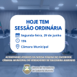 Notьcia: Hoje tem Sess�o Ordin�ria